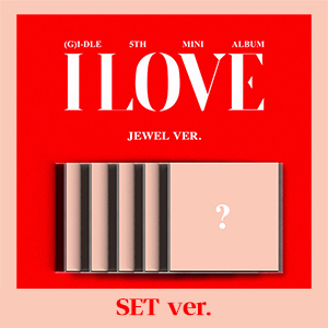 [i-dle] 5th Mini Album [I love] Jewel SET ver.