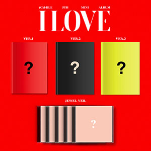 [i-dle] 5th Mini Album [I love] Album + Jewel SET ver.