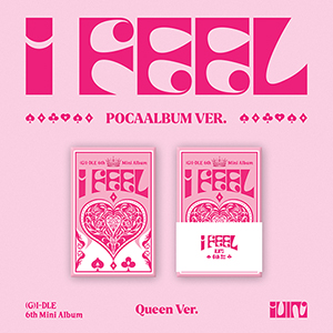 [i-dle] 6th Mini Album [I feel] Queen Ver.(PocaAlbum Ver.)