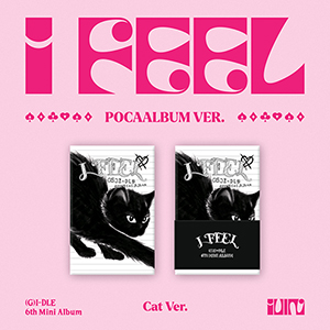 [i-dle] 6th Mini Album [I feel] Cat Ver.(PocaAlbum Ver.)