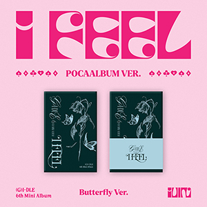 [i-dle] 6th Mini Album [I feel] Butterfly Ver.(PocaAlbum Ver.)