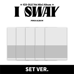 [i-dle] 7TH MINI ALBUM [I SWAY] POCAALBUM SET Ver.