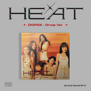 [i-dle] Special Album [HEAT] (DIGIPAK Ver.) (Group Ver.) 