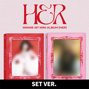 [MINNIE] 1ST MINI ALBUM [HER] SET ver.
